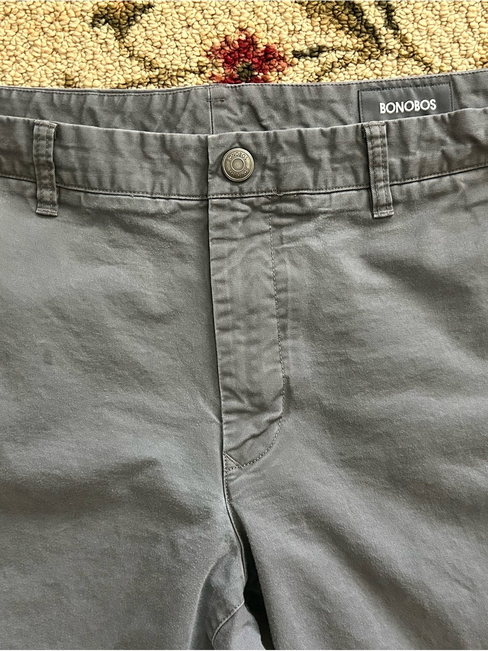Bonobos Men's Chinos in Gray 35 x 30 Slim fit